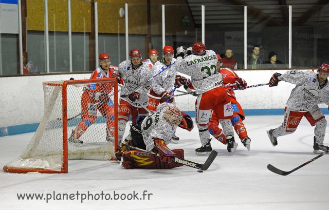 Photo hockey match Valence - Anglet le 19/03/2011
