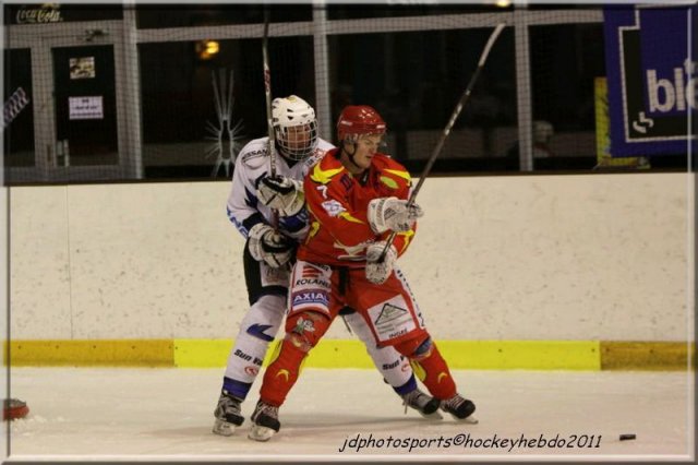Photo hockey match Orléans - Courchevel-Méribel-Pralognan le 19/03/2011