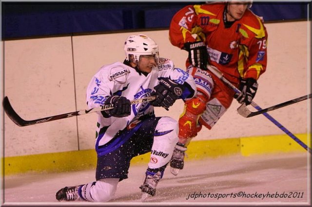 Photo hockey match Orléans - Courchevel-Méribel-Pralognan le 19/03/2011
