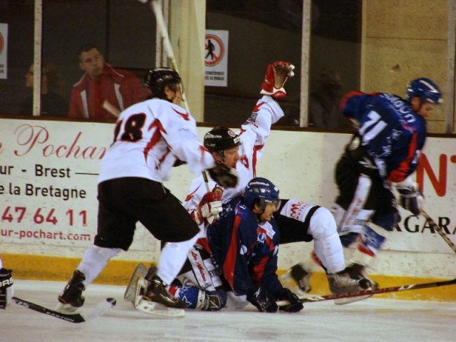 Photo hockey match Brest  - Toulouse-Blagnac le 19/03/2011