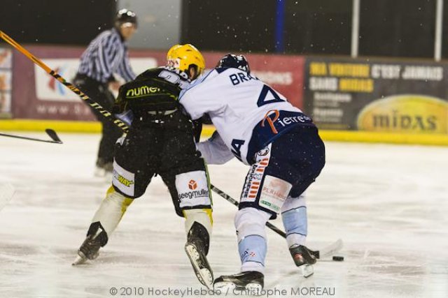 Photo hockey match Strasbourg  - Angers  le 23/03/2011