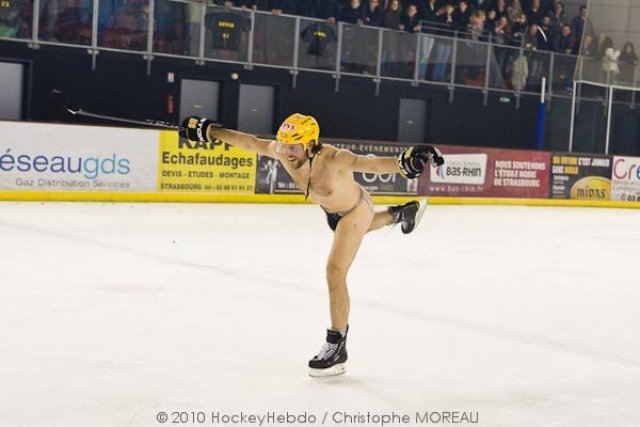 Photo hockey match Strasbourg  - Angers  le 23/03/2011