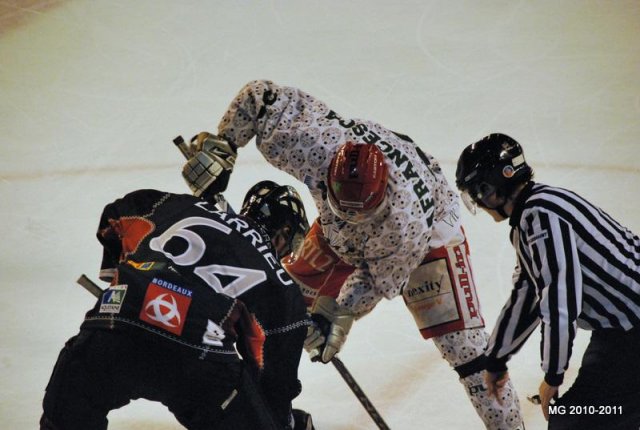 Photo hockey match Bordeaux - Anglet le 26/03/2011