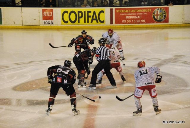 Photo hockey match Bordeaux - Anglet le 26/03/2011