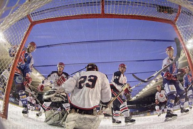 Photo hockey match Lyon - Evry  le 26/03/2011