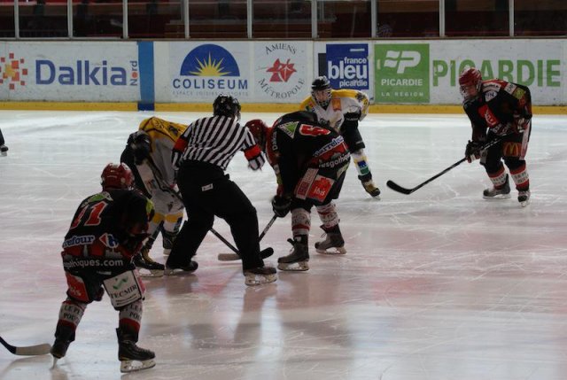 Photo hockey reportage PO U18 Elite : Amiens - Rouen Retour