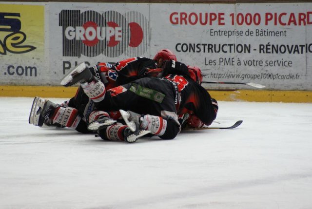 Photo hockey reportage PO U18 Elite : Amiens - Rouen Retour