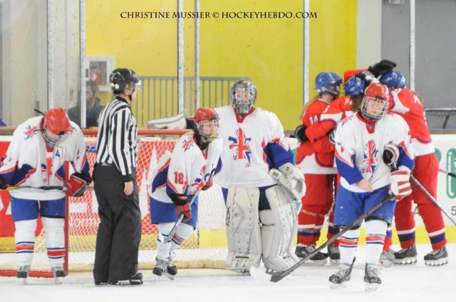 Photo hockey reportage Mondial Féminin : République Tchéque vs  Angleterre