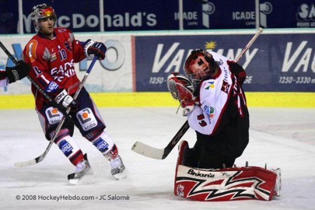Photo hockey match Grenoble  - Briançon  le 07/10/2008