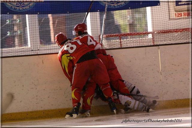 Photo hockey match Orléans - Chambéry le 09/04/2011