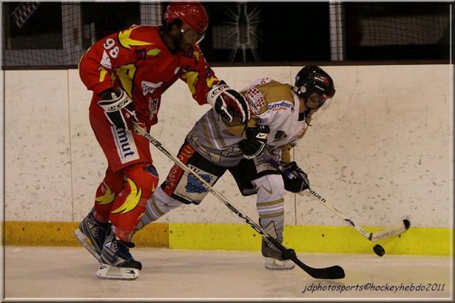 Photo hockey match Orléans - Chambéry le 09/04/2011