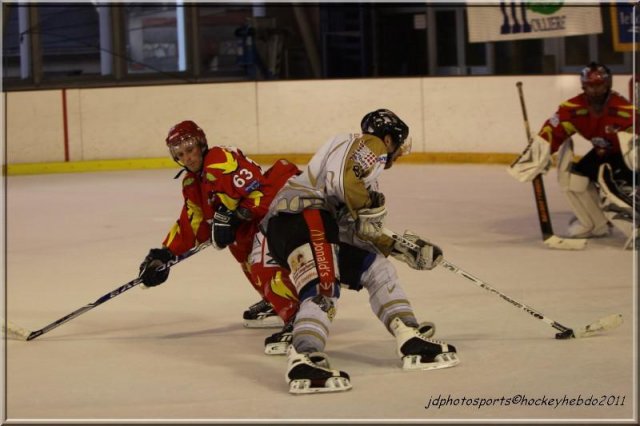 Photo hockey match Orléans - Chambéry le 09/04/2011