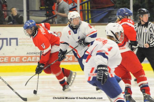 Photo hockey reportage Mondial Féminin : France vs Rep. Tchèque