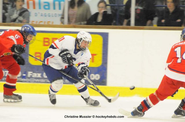 Photo hockey reportage Mondial Féminin : France vs Rep. Tchèque