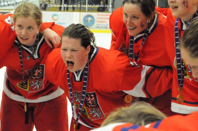 Photo hockey reportage Mondial Féminin : France vs Rep. Tchèque
