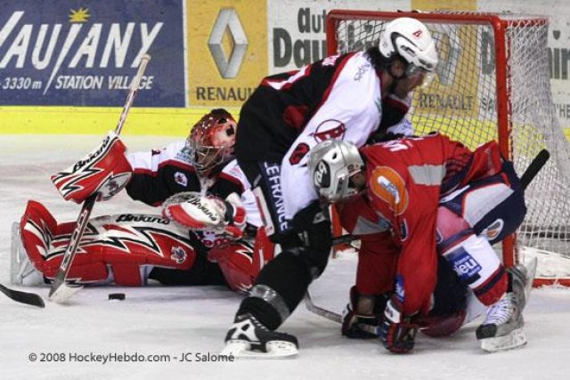 Photo hockey match Grenoble  - Briançon  le 07/10/2008