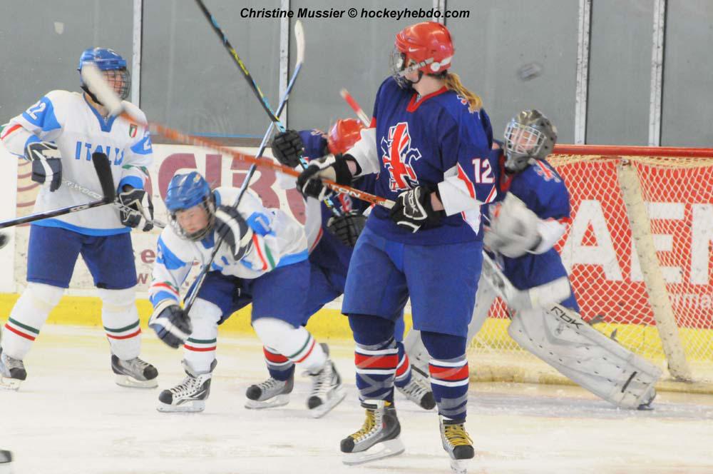 Mondial Féminin : Grde Bretagne vs Italie — Reportage