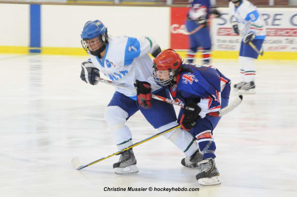 Mondial Féminin : Grde Bretagne vs Italie — Reportage