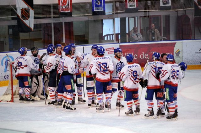 Photo hockey match Boulogne Billancourt - Compiègne le 15/04/2011
