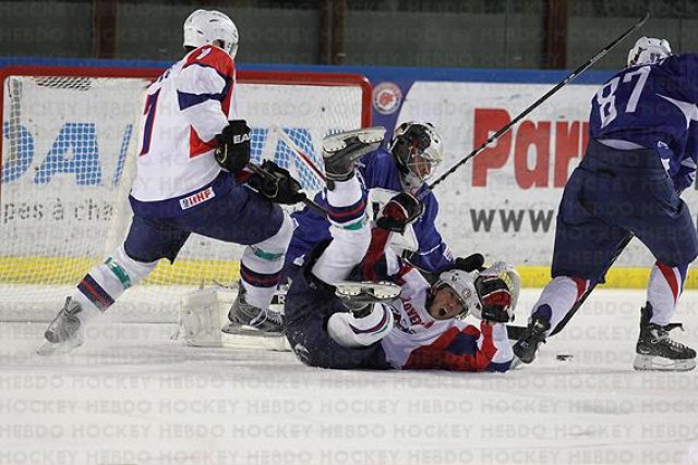 Photo hockey album EDF - France VS Slovénie (Lyon Charlemagne)