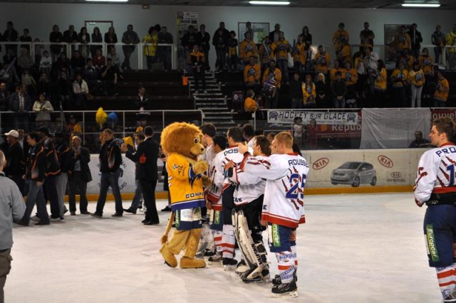 Photo hockey reportage D3 carré final : Remise des prix