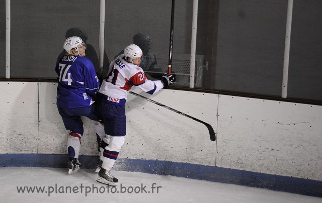 Photo hockey album EDF - France VS Slovénie (Valence)