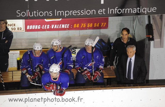 Photo hockey album EDF - France VS Slovénie (Valence)