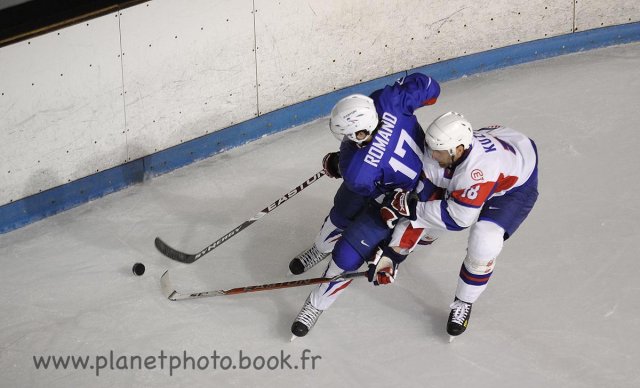 Photo hockey album EDF - France VS Slovénie (Valence)
