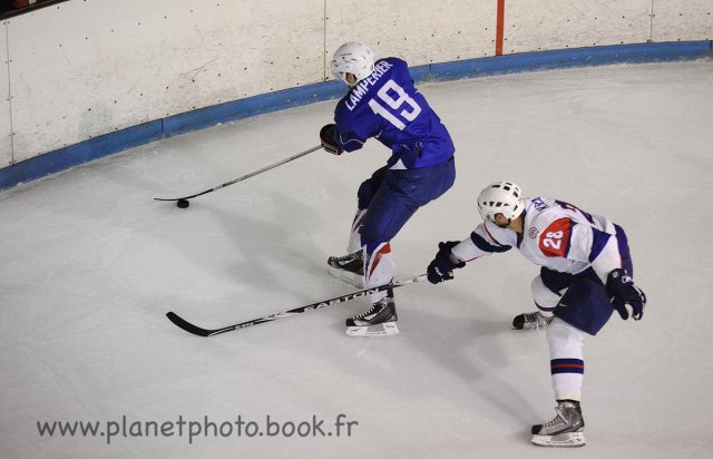 Photo hockey album EDF - France VS Slovénie (Valence)
