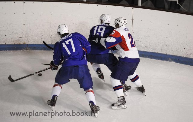 Photo hockey album EDF - France VS Slovénie (Valence)