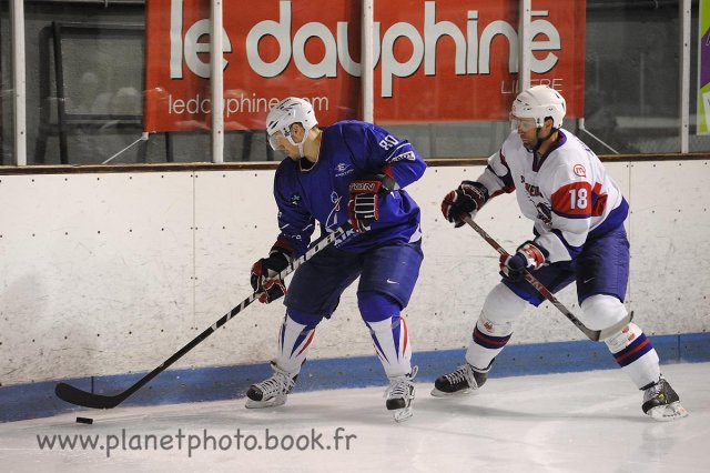 Photo hockey album EDF - France VS Slovénie (Valence)