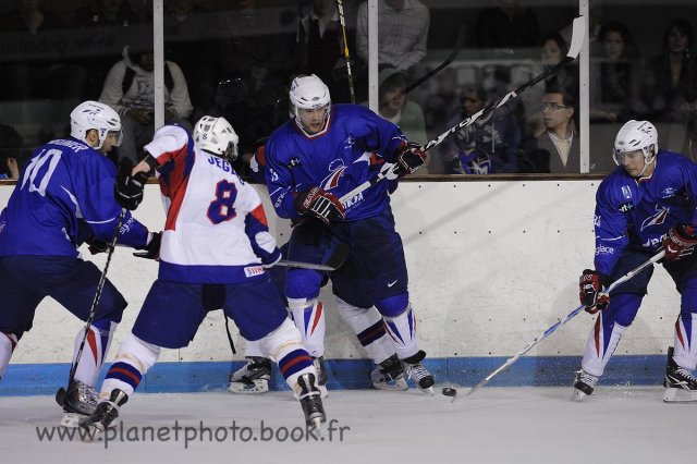 Photo hockey album EDF - France VS Slovénie (Valence)