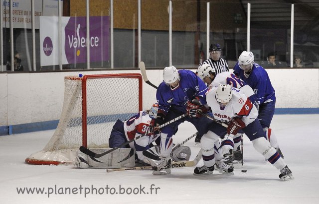 Photo hockey album EDF - France VS Slovénie (Valence)