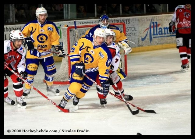 Photo hockey match Briançon  - Chamonix  le 11/10/2008