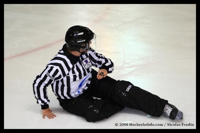 Photo hockey match Briançon  - Chamonix  le 11/10/2008