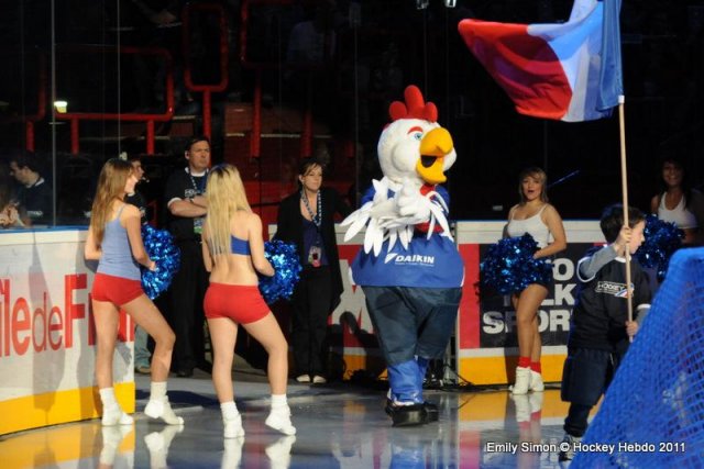 Photo hockey reportage France Canada : Vu par Emily