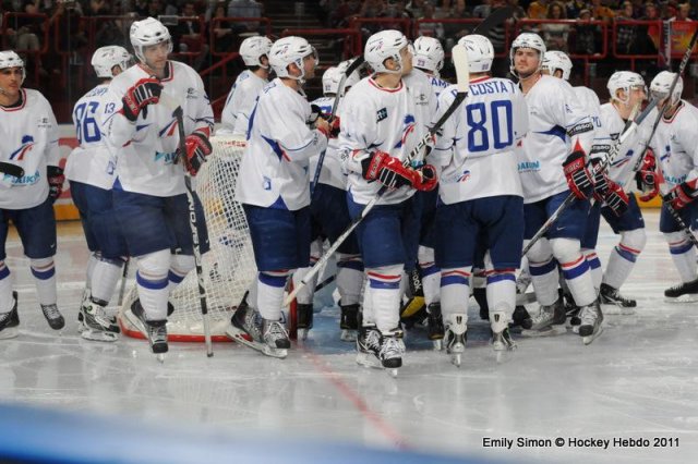Photo hockey reportage France Canada : Vu par Emily