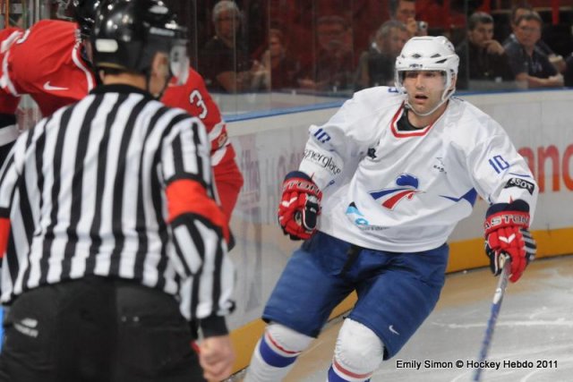Photo hockey reportage France Canada : Vu par Emily