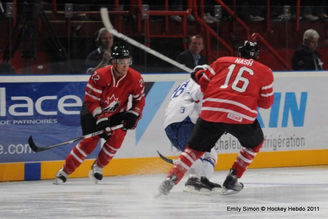 Photo hockey reportage France Canada : Vu par Emily