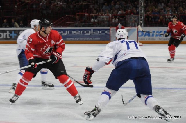 Photo hockey reportage France Canada : Vu par Emily
