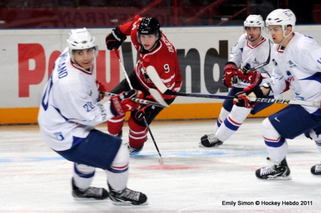 Photo hockey reportage France Canada : Vu par Emily