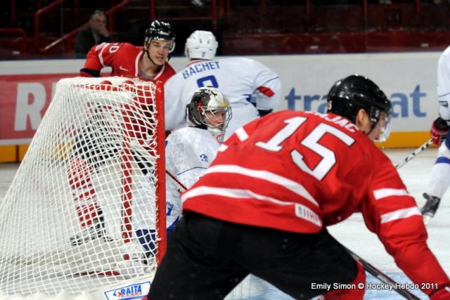 Photo hockey reportage France Canada : Vu par Emily