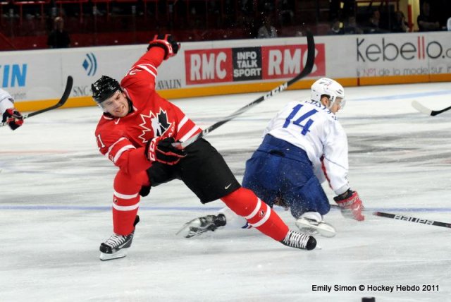 Photo hockey reportage France Canada : Vu par Emily