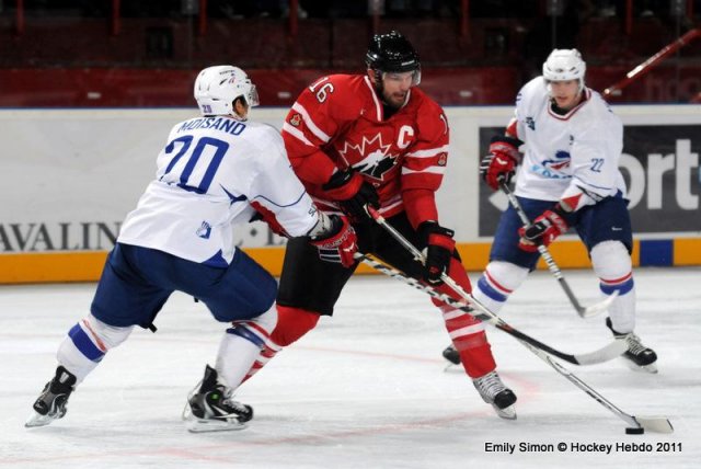 Photo hockey reportage France Canada : Vu par Emily