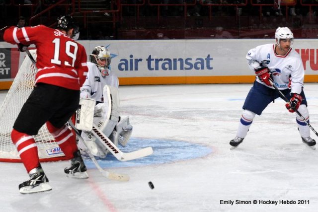 Photo hockey reportage France Canada : Vu par Emily