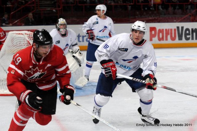 Photo hockey reportage France Canada : Vu par Emily