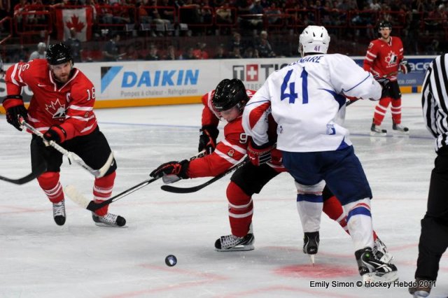 Photo hockey reportage France Canada : Vu par Emily