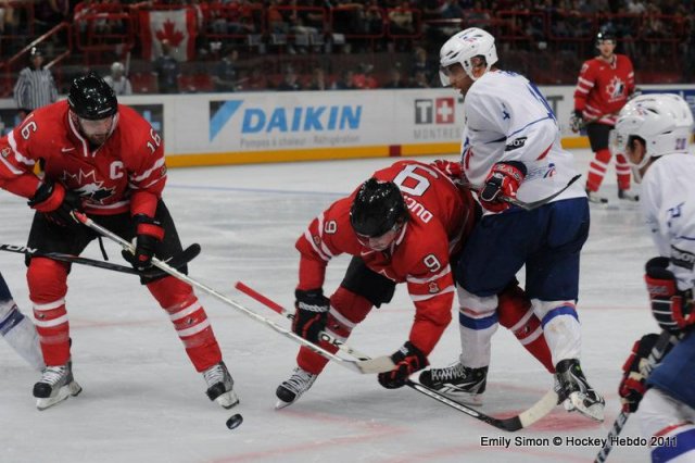 Photo hockey reportage France Canada : Vu par Emily