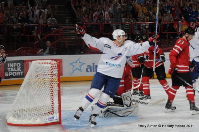 Photo hockey reportage France Canada : Vu par Emily