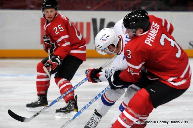 Photo hockey reportage France Canada : Vu par Emily